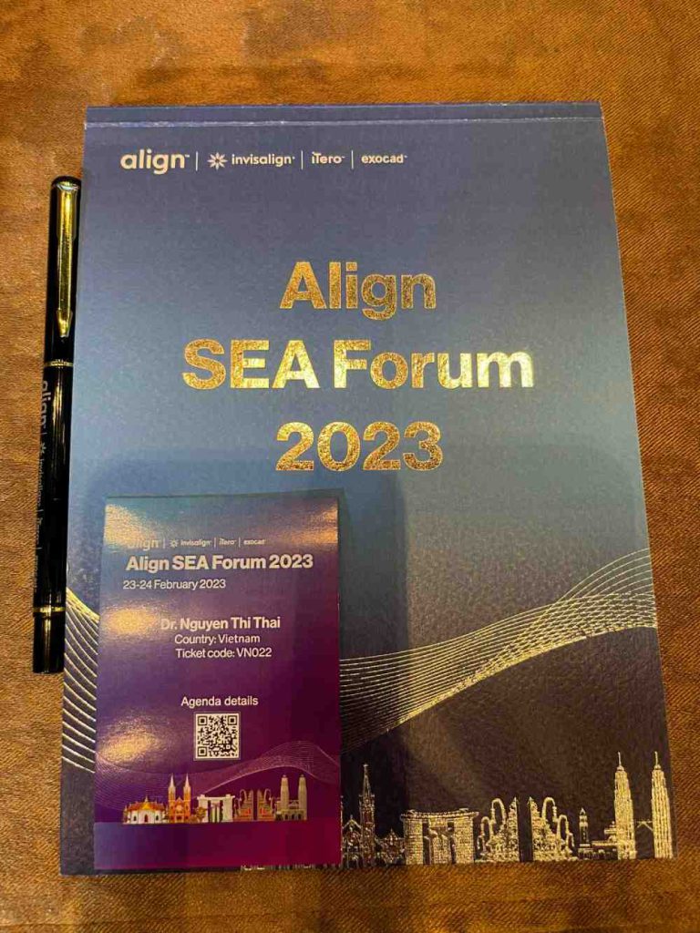 Dr Thái Nguyễn Smile tham dự hội nghị Align SEA Forum 2023